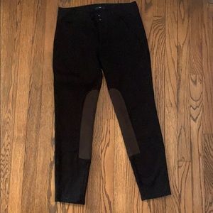 Black GAP riding-style riding pants